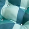 Classic Accessories 19" x 19" x 5" Seat Cushions, Blue Lagoon Geo, 2PK DCBLCH19195-2PK - alternate 3